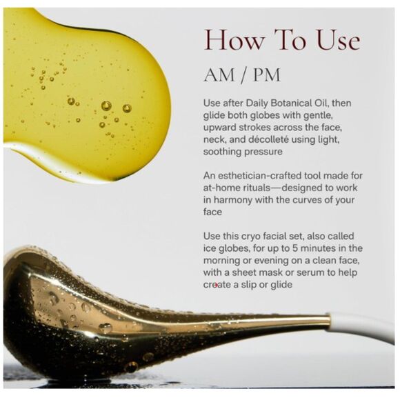 Angela Caglia Gold Cryo Facial Set NWT - Picture 7 of 7